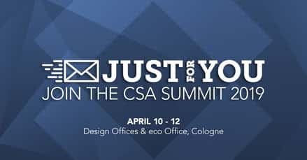 CSA Summit 2019: un futuro roseo per l'Email Marketing