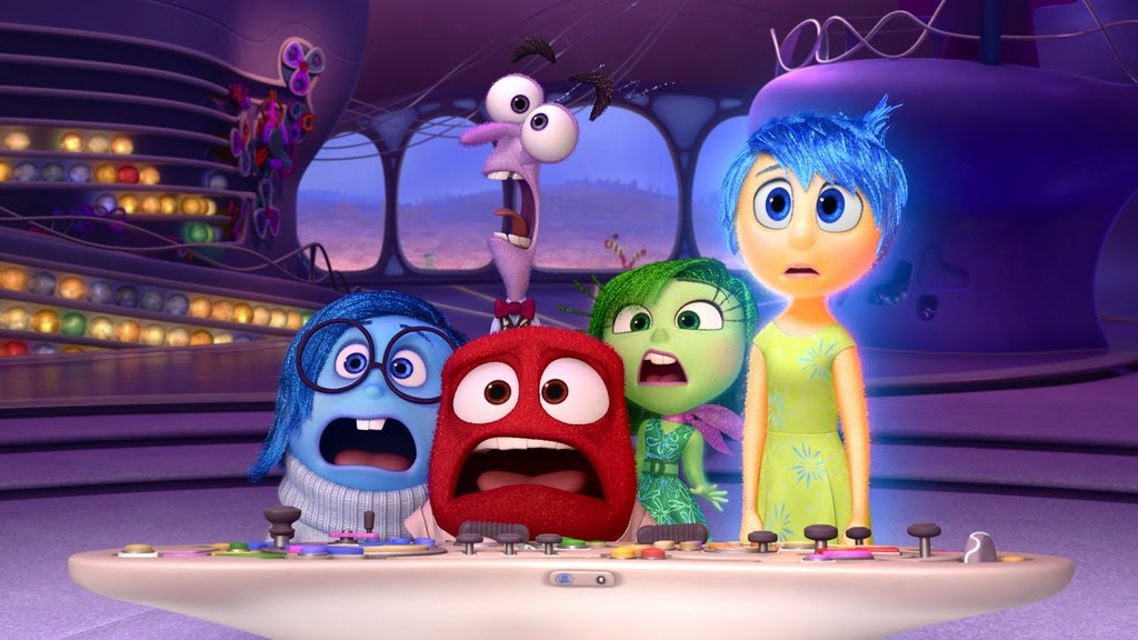 Le emozioni rappresentate nel film Pixar Inside Out