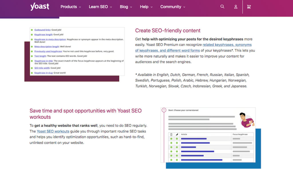 Yoast SEO Plug In