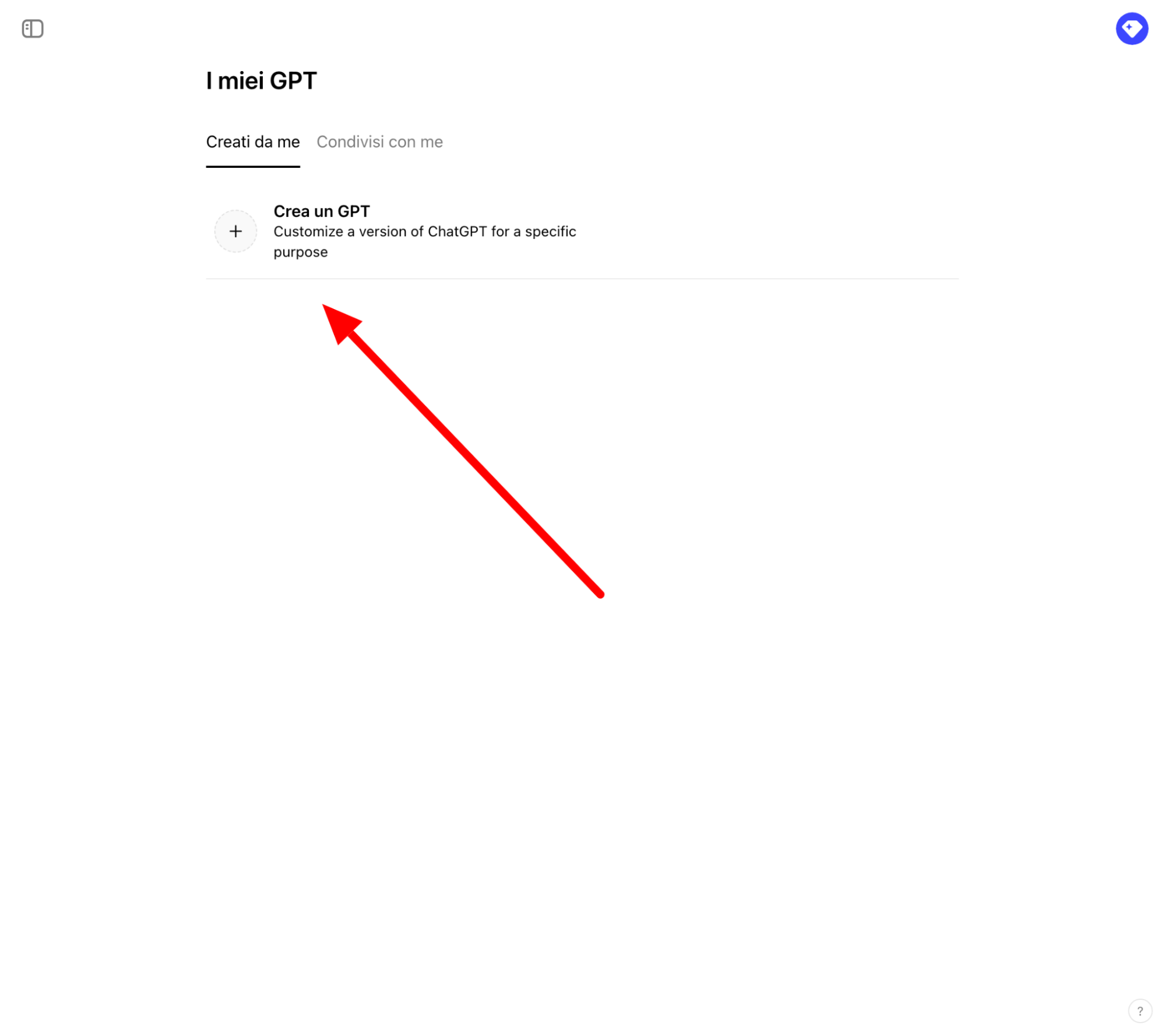 Guida passo passo per creare un custom GPT